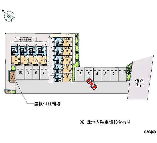 ★手数料０円★川越市笠幡 月極駐車場